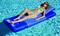 Solstice® 6ft. Inflatable Blue Mattress Swimming Pool Float